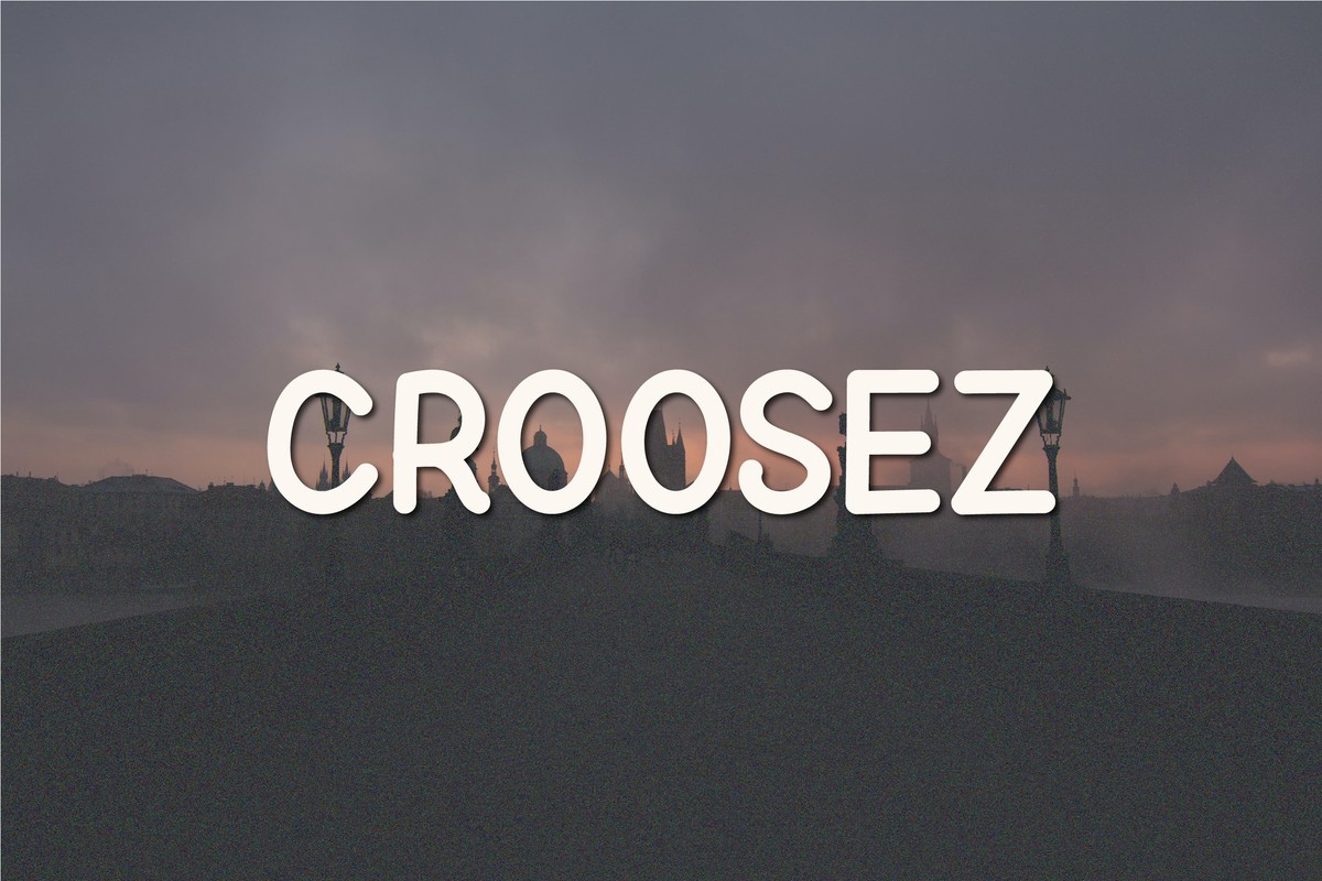 Шрифт Croosez