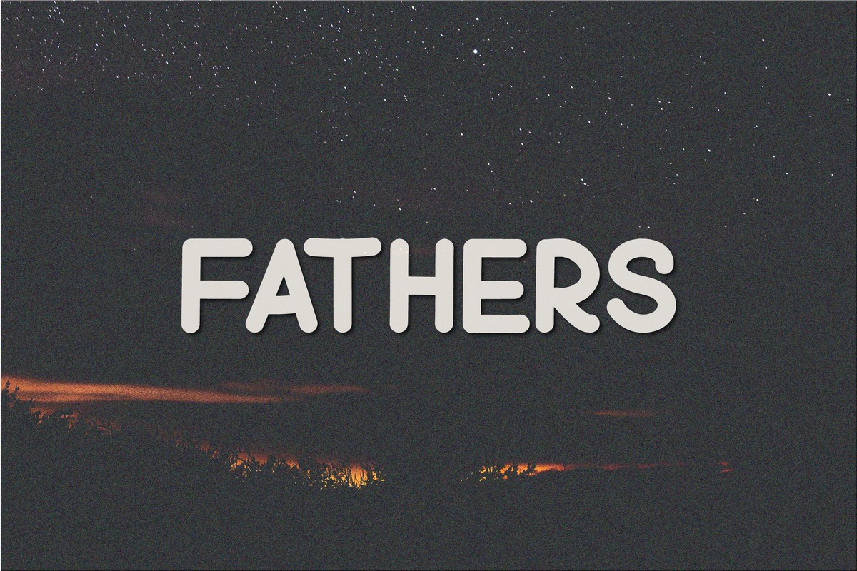 Шрифт Fathers