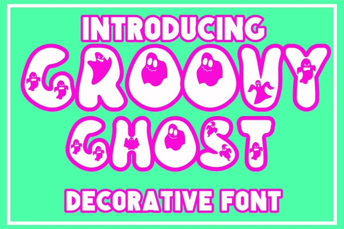 Шрифт Groovy Ghost