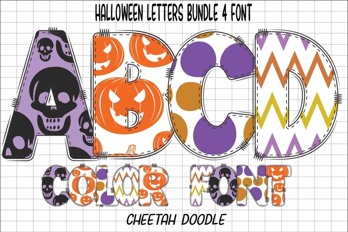 Шрифт Halloween Letters