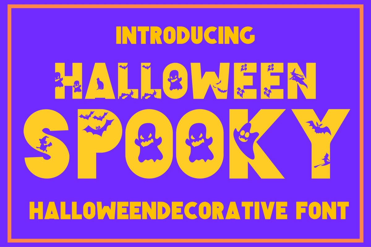 Шрифт Halloween Spooky