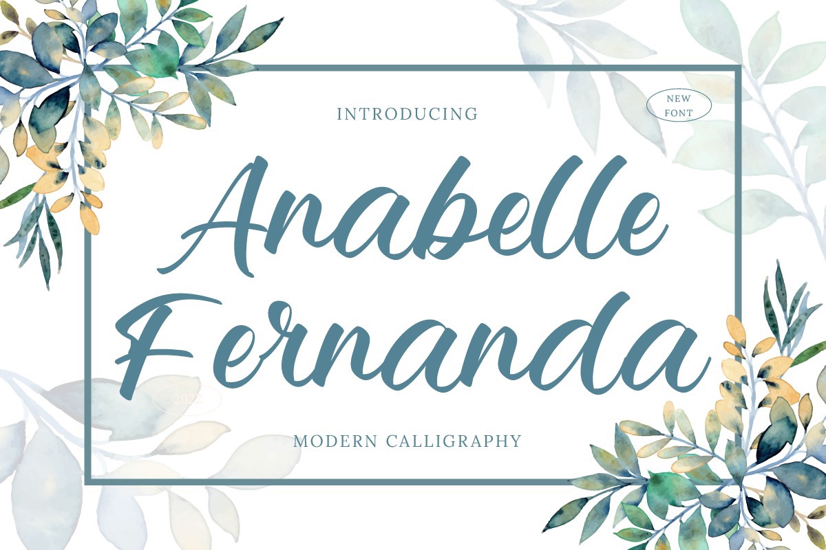 Шрифт Anabelle Fernanda