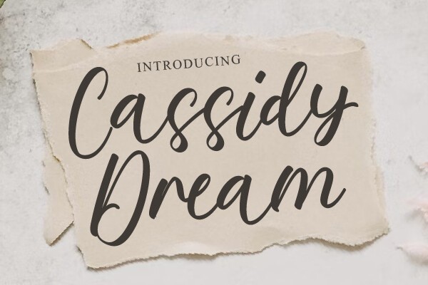 Шрифт Cassidy Dream