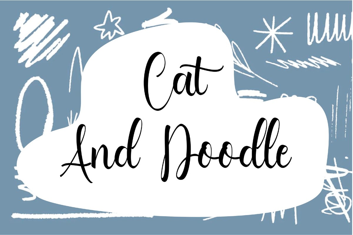 Шрифт Cat and Doodle