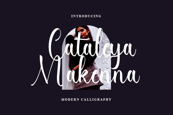 Шрифт Cataleya Makenna