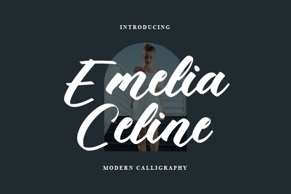 Шрифт Emelia Celine