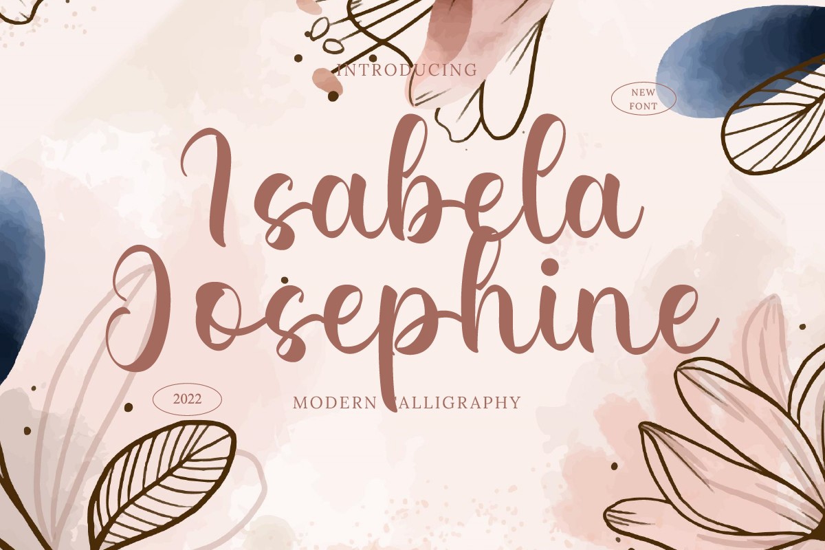 Шрифт Isabela Josephine