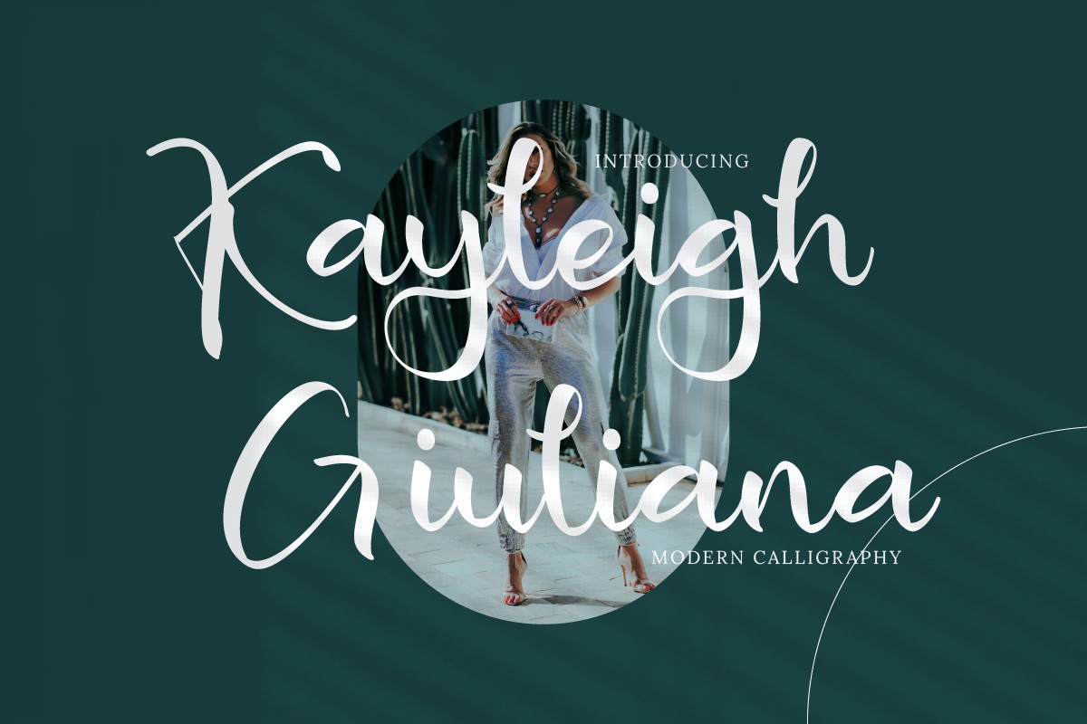 Шрифт Kayleigh Giuliana