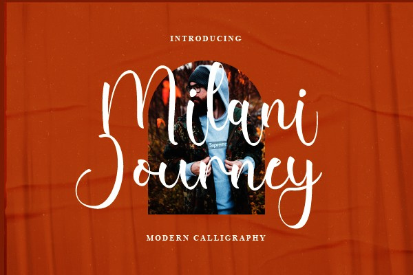 Шрифт Milani Journey