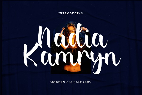 Шрифт Nadia Kamryn