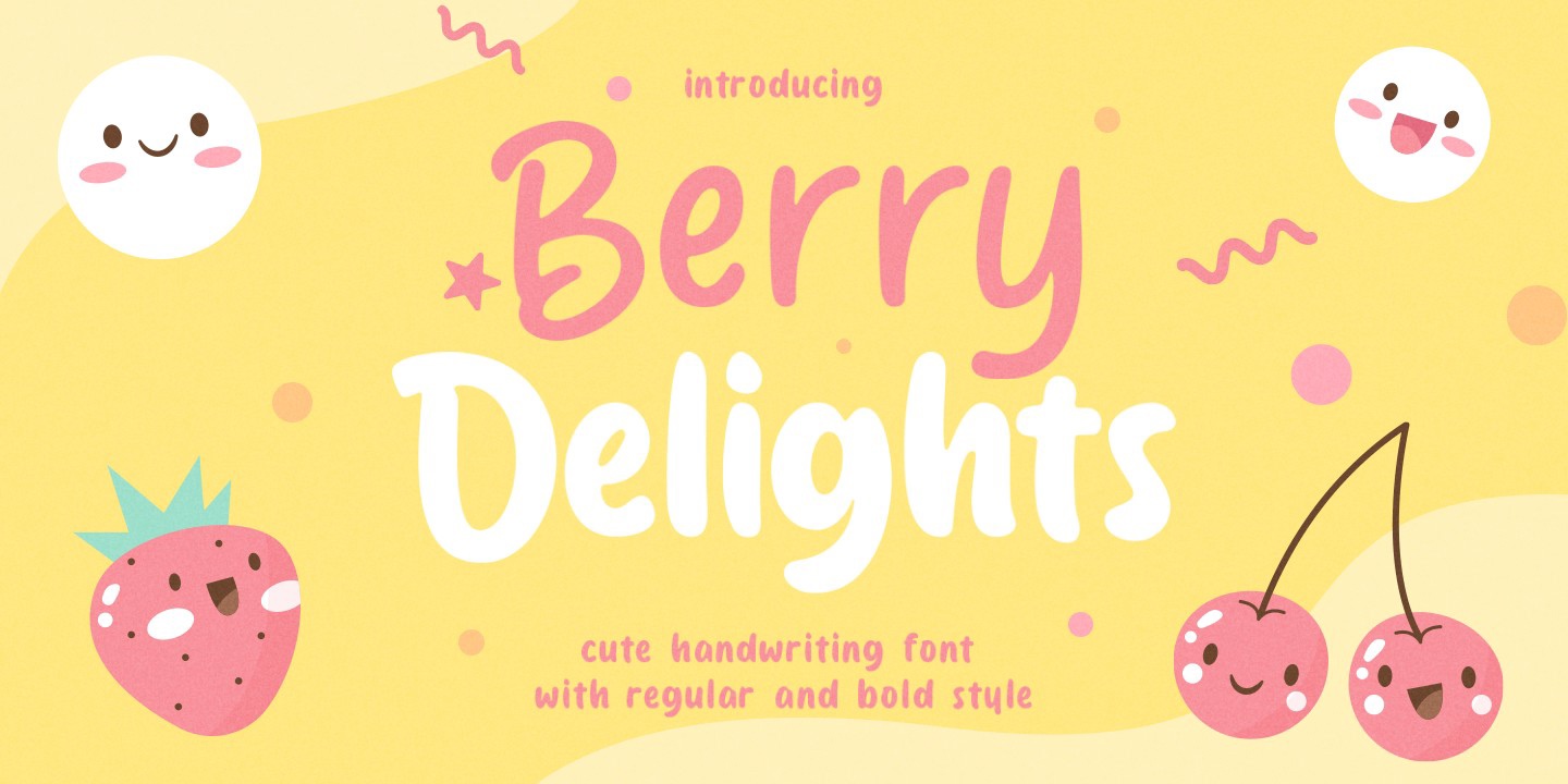 Шрифт Berry Delight