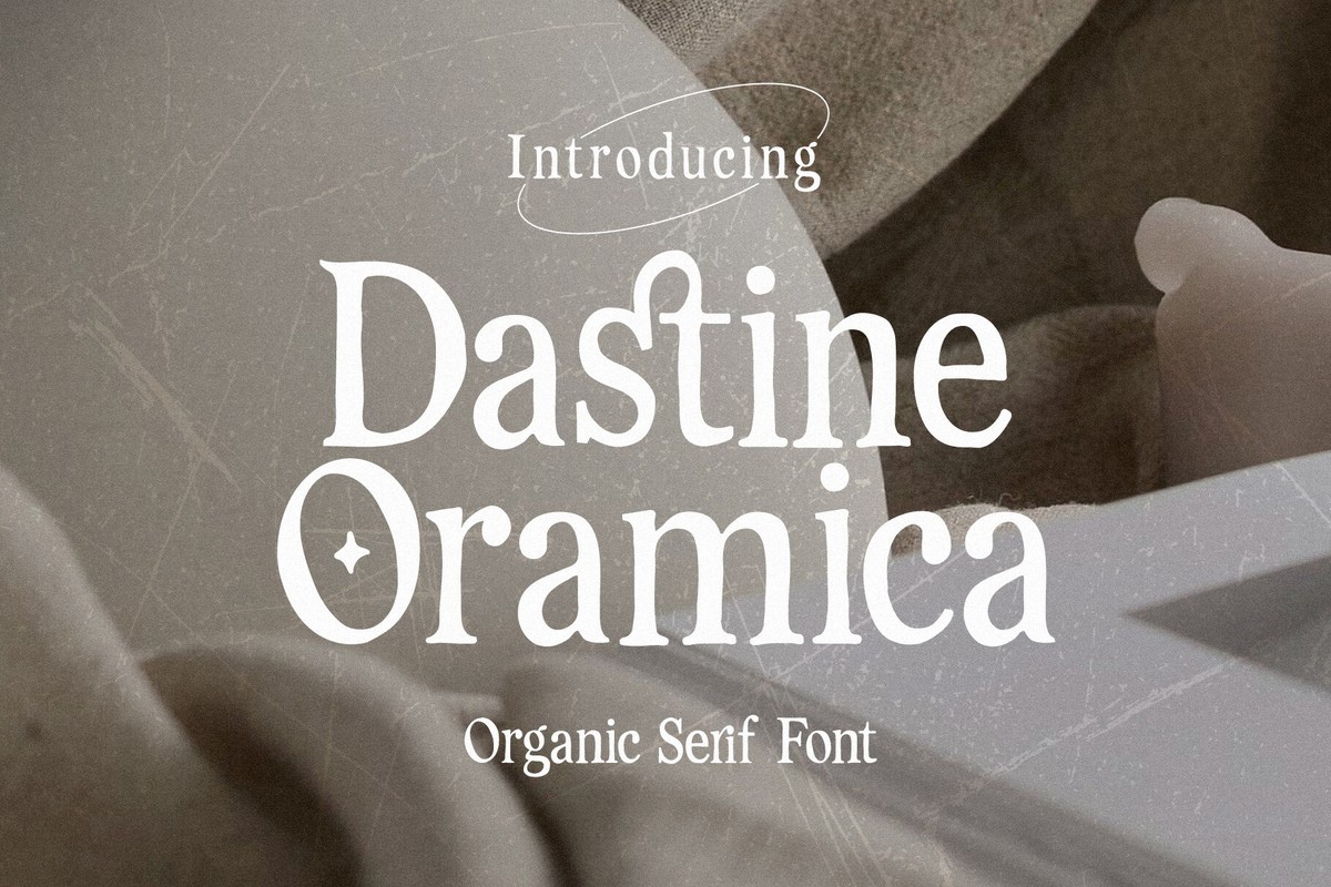 Шрифт Dastine Oramica