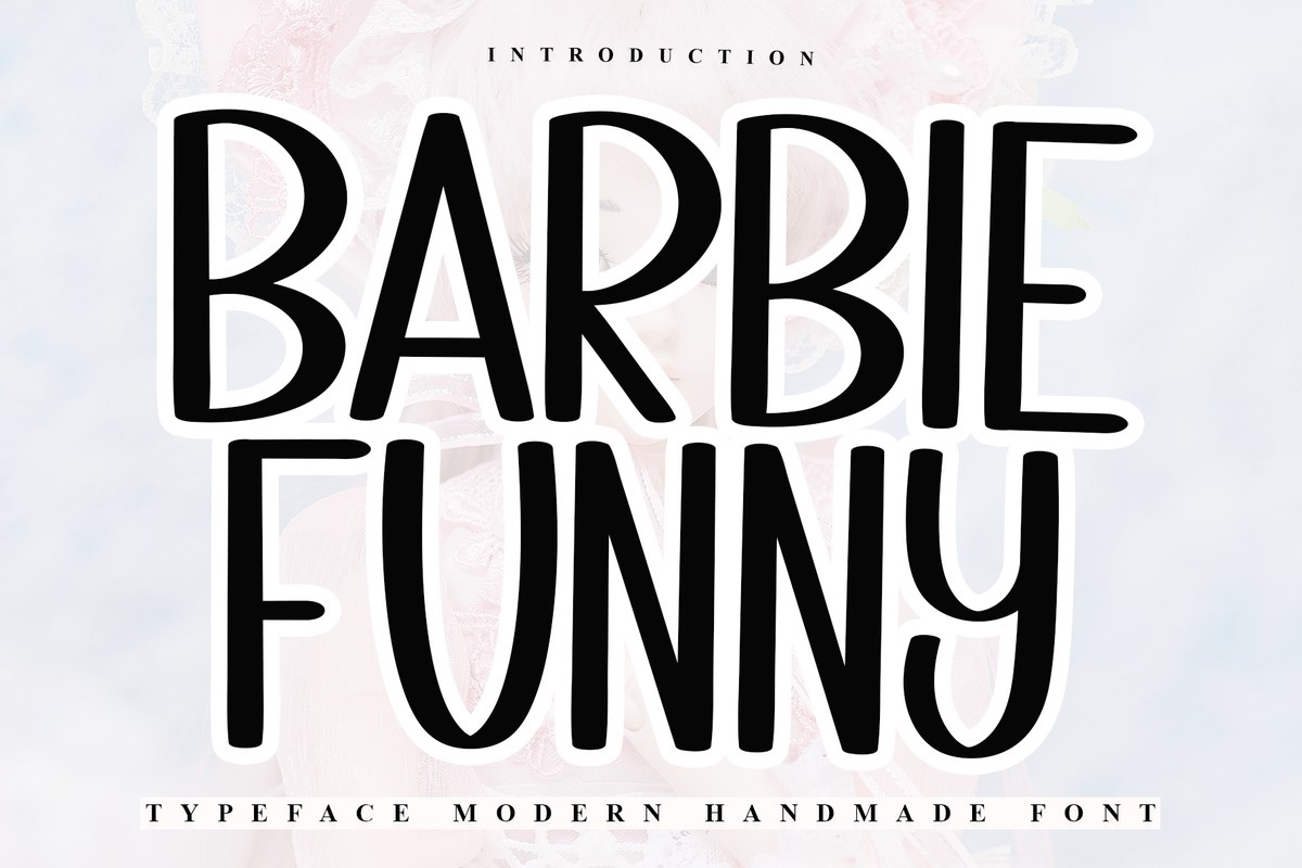 Шрифт Barbie Funny
