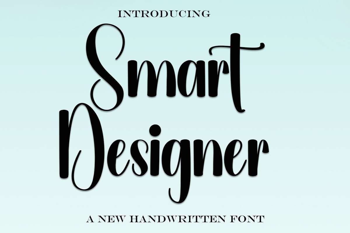 Шрифт Smart Designer