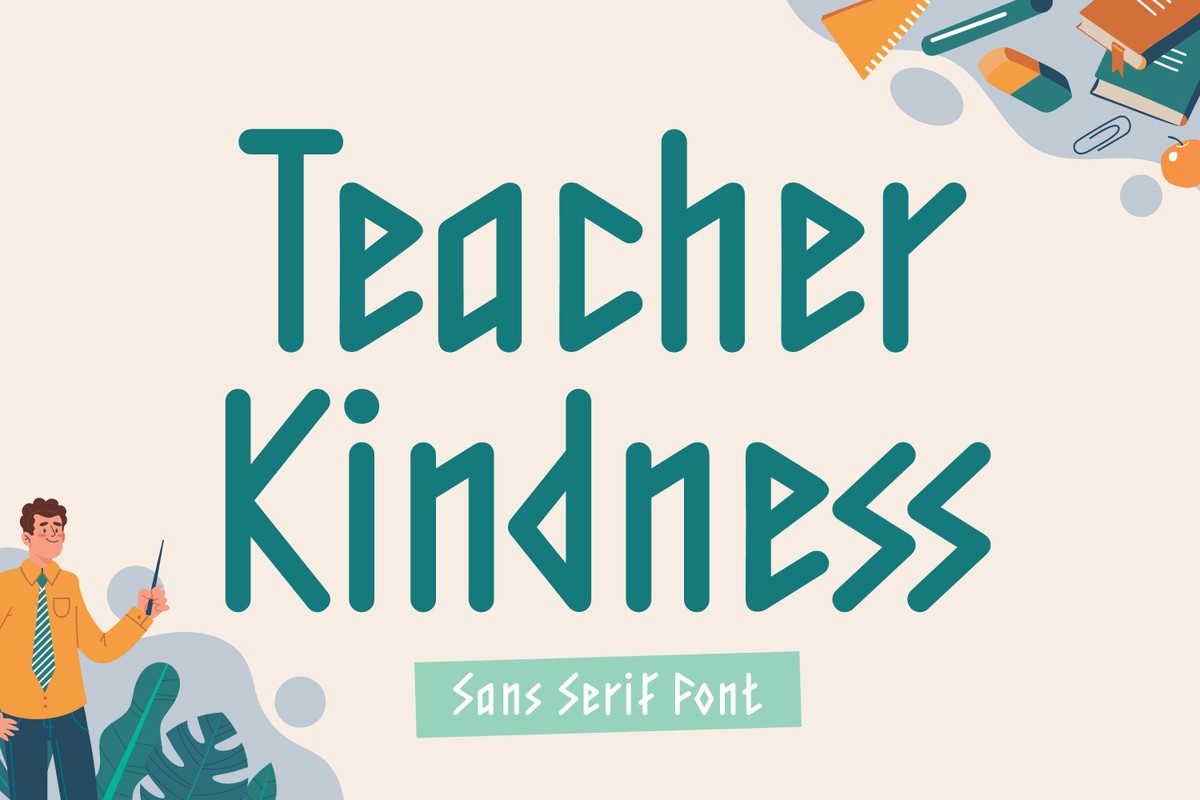 Шрифт Teacher Kindness