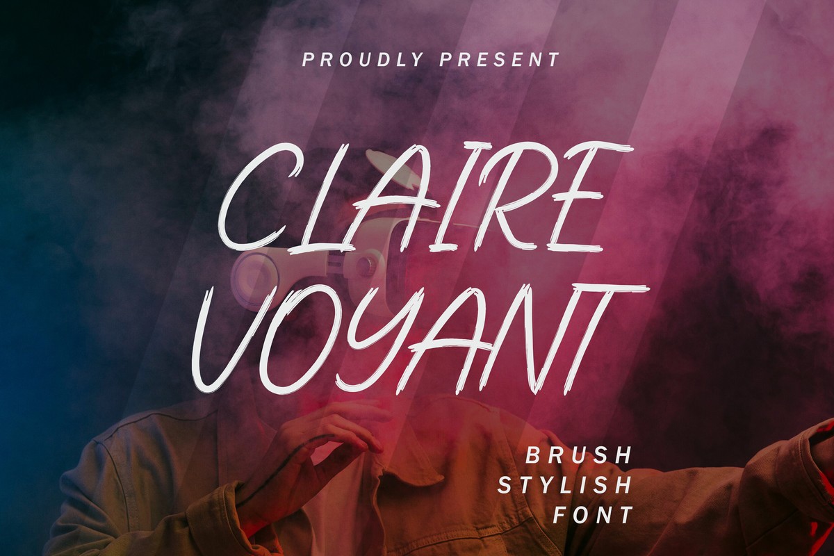 Шрифт Clairevoyant