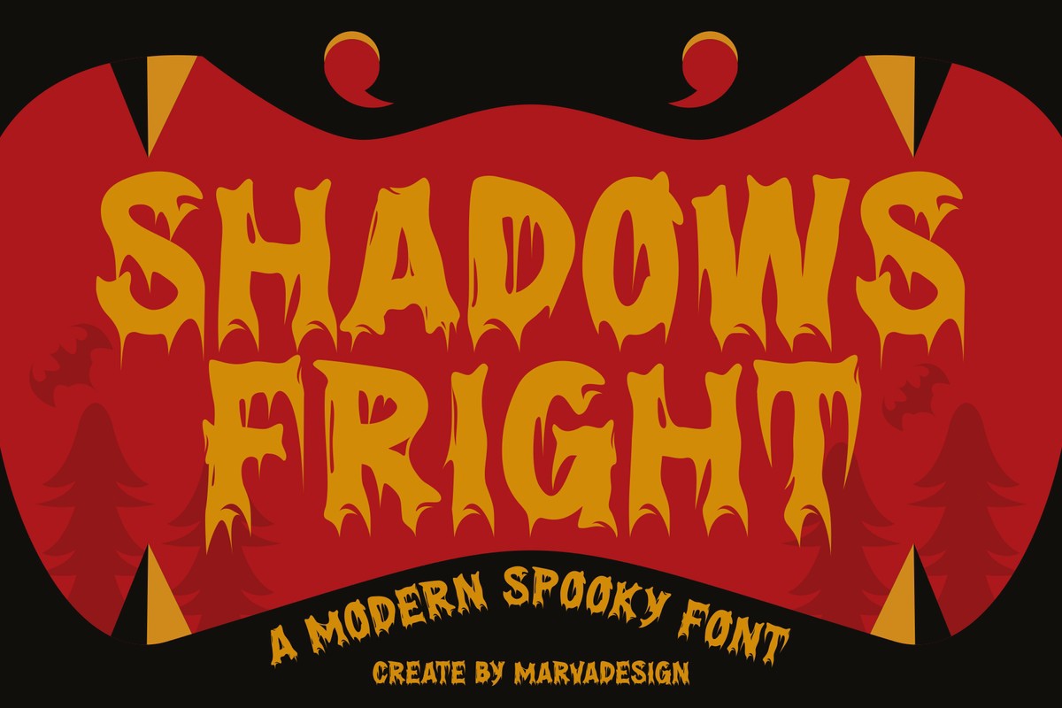 Шрифт Shadows Fright