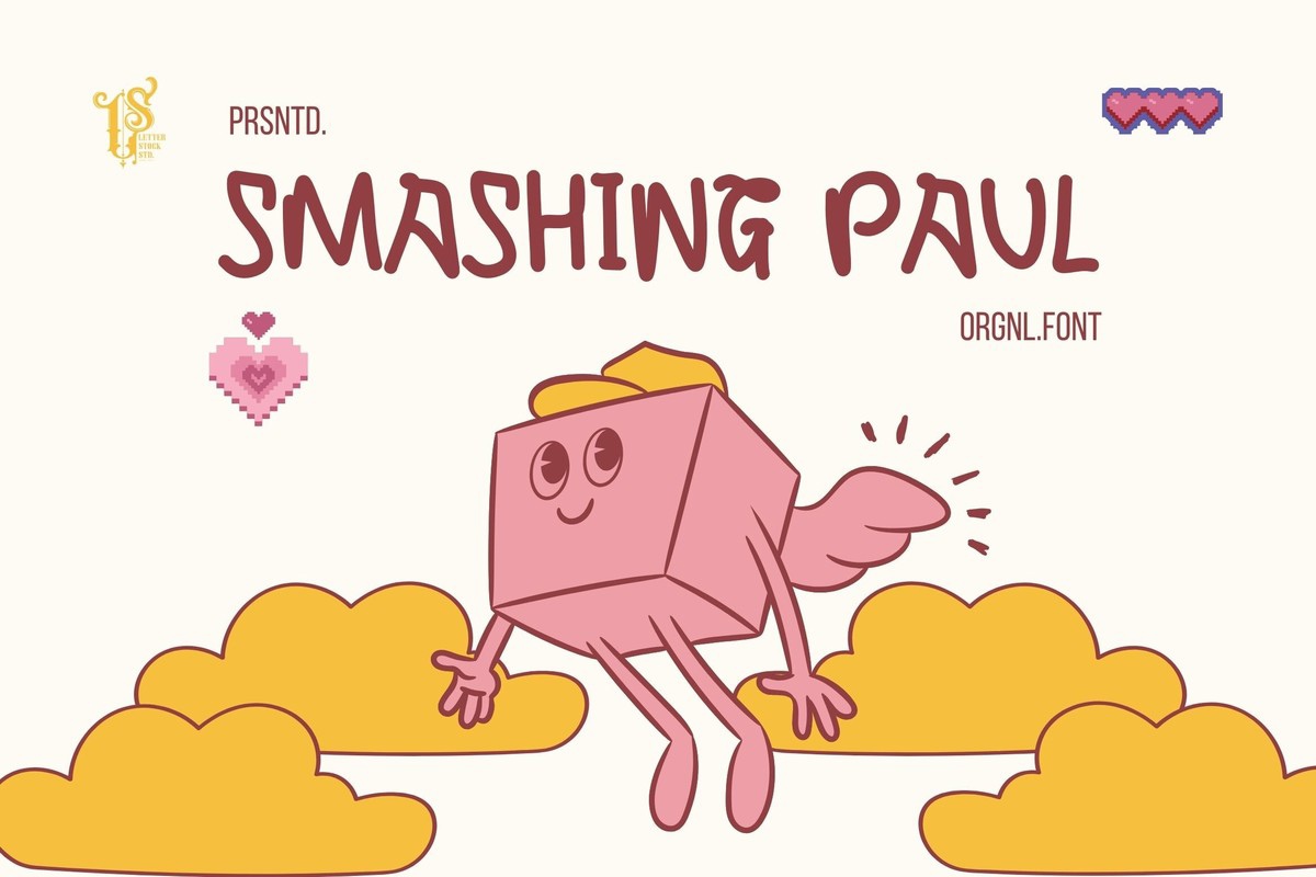 Шрифт Smashing Paul