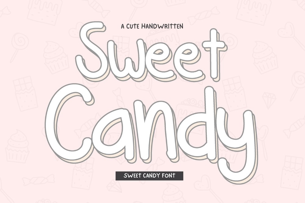 Шрифт Sweet Candy