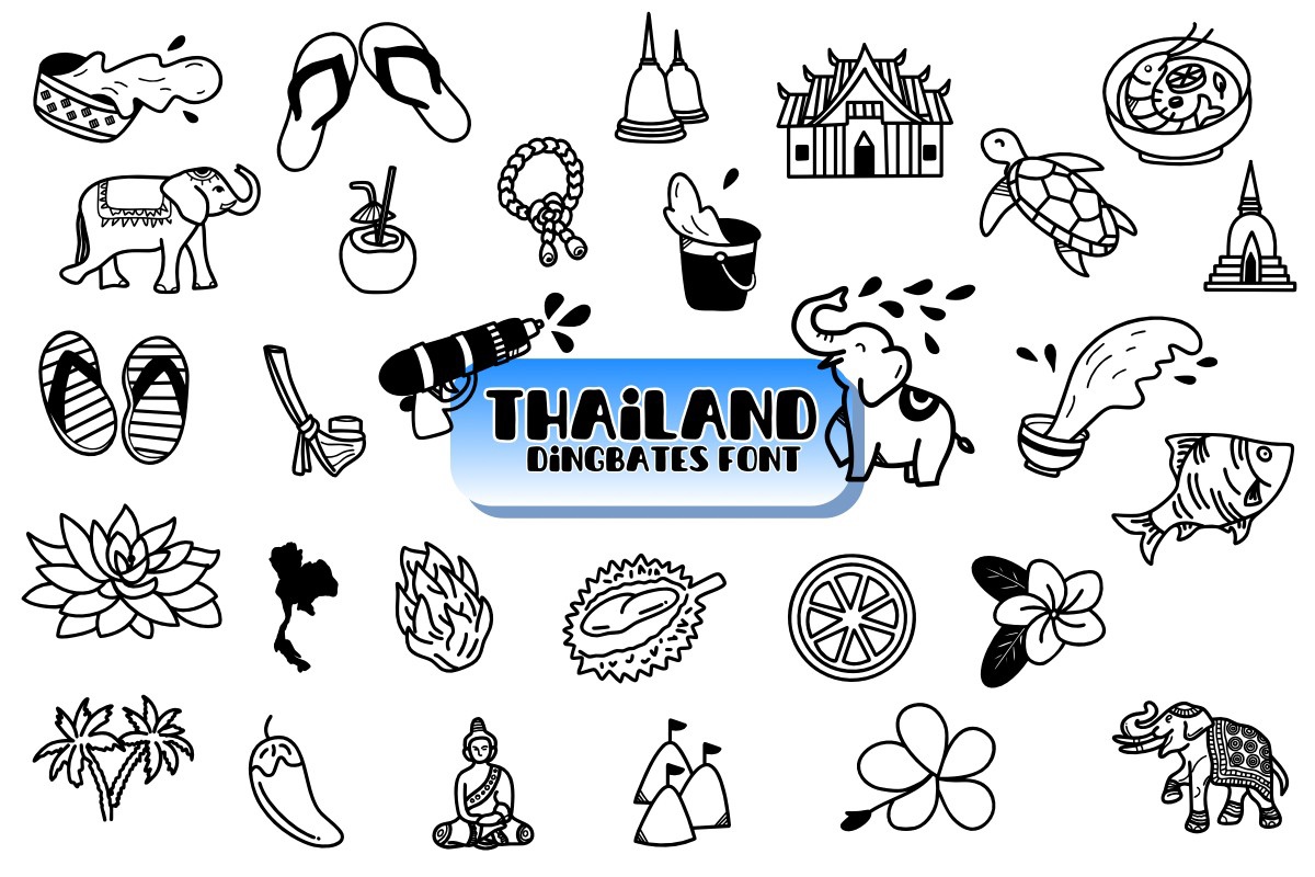 Шрифт Thailand