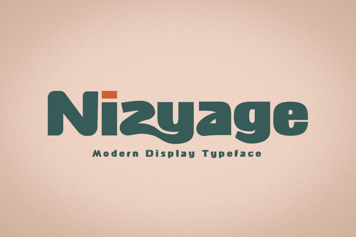 Шрифт Nizyage