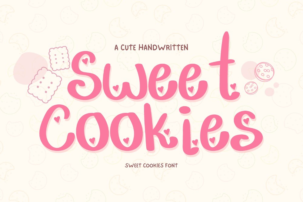 Шрифт Sweet Cookies