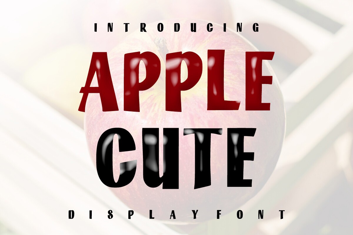 Apple Cute