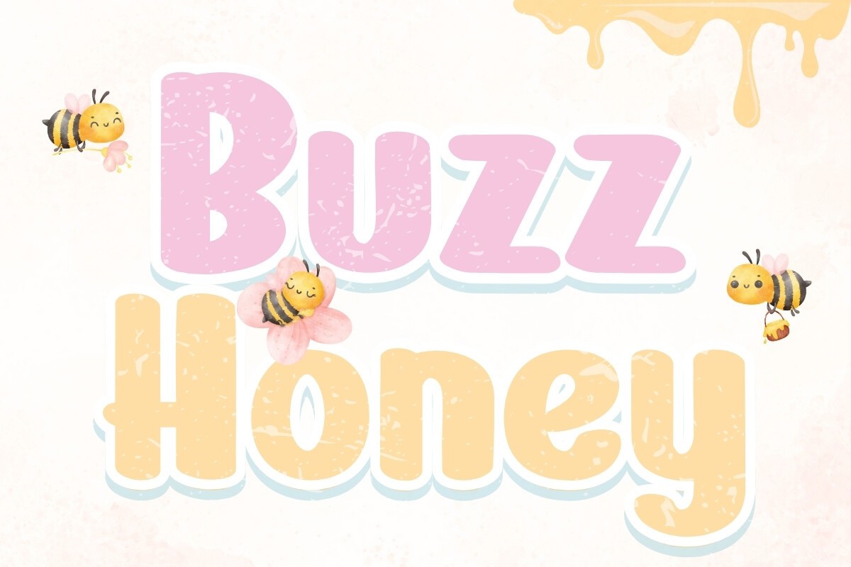 Шрифт Buzz Honey