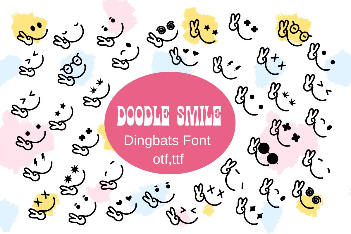 Шрифт Doodle Smile