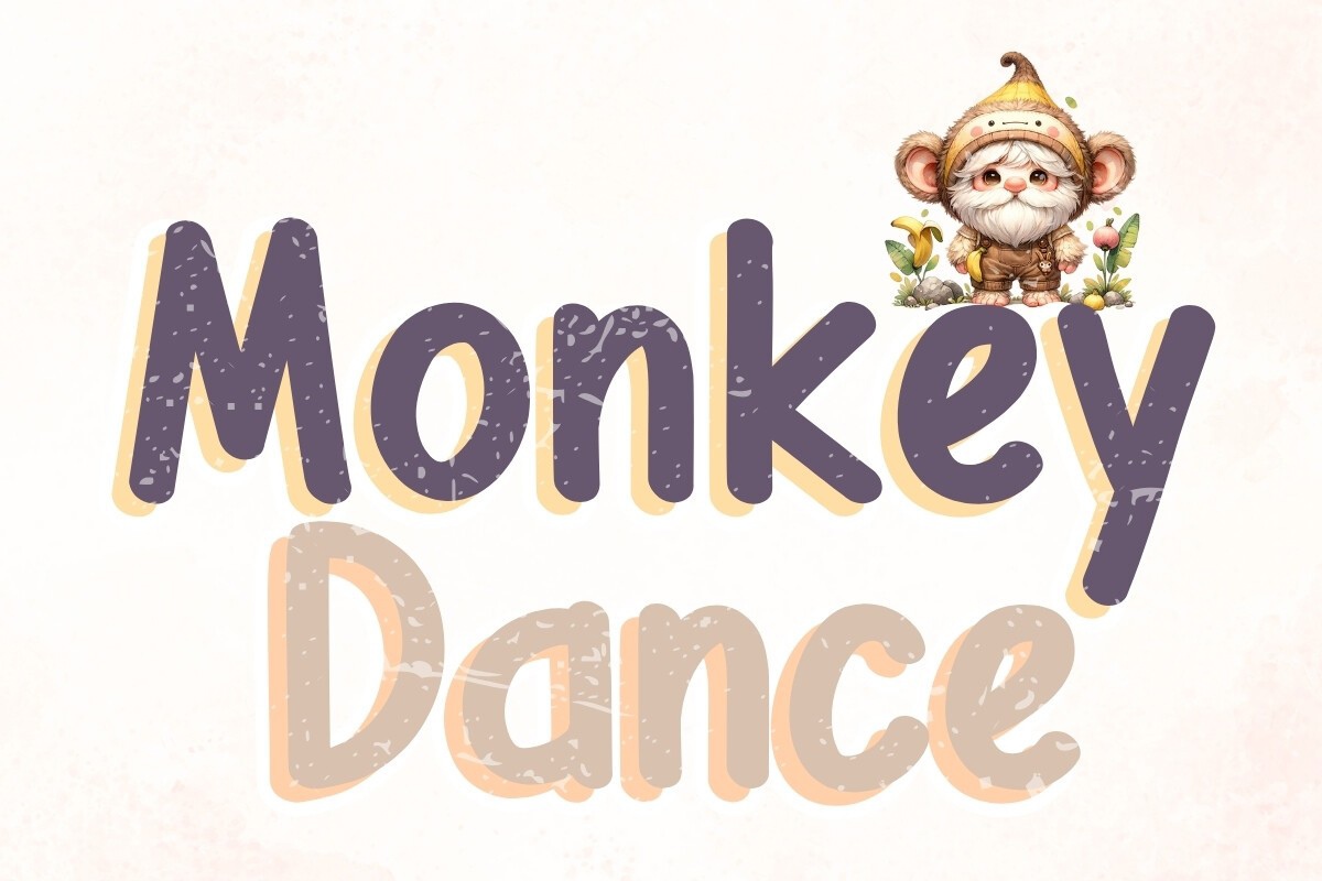 Шрифт Monkey Dance: скачать и установить на WEB сайт