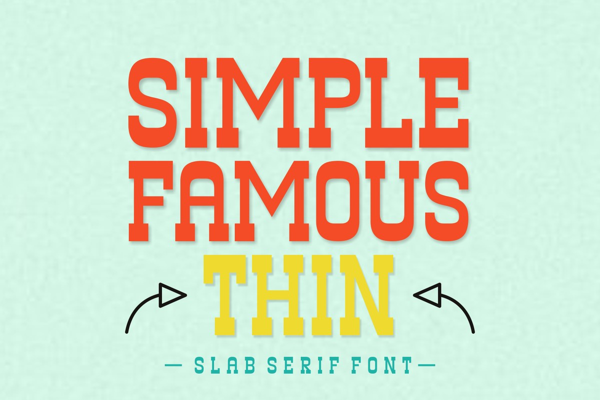 Шрифт Simple Famous Thin