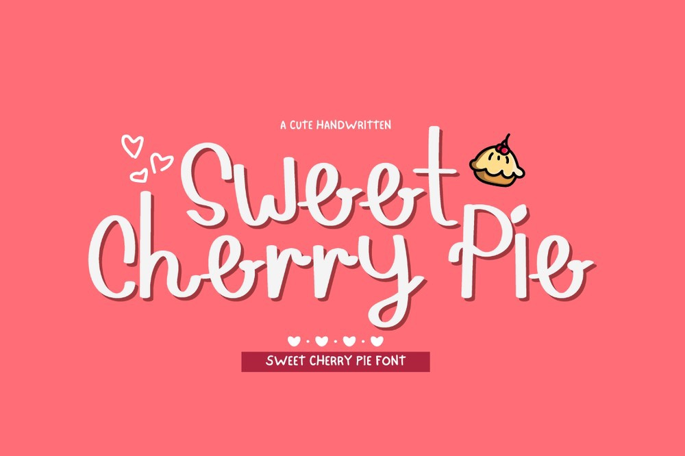 Шрифт Sweet Cherry Pie