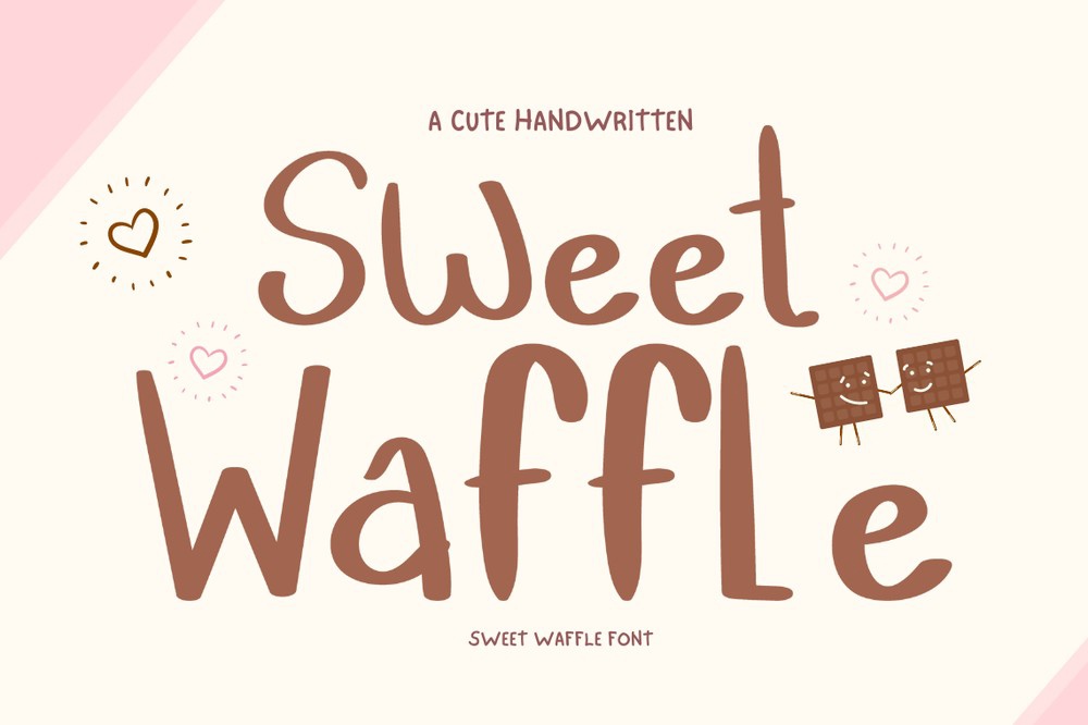 Шрифт Sweet Waffle