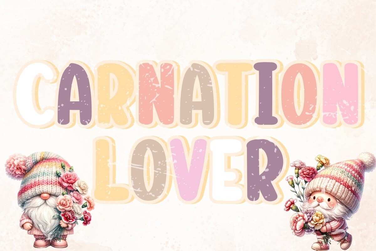 Шрифт Carnation Lover