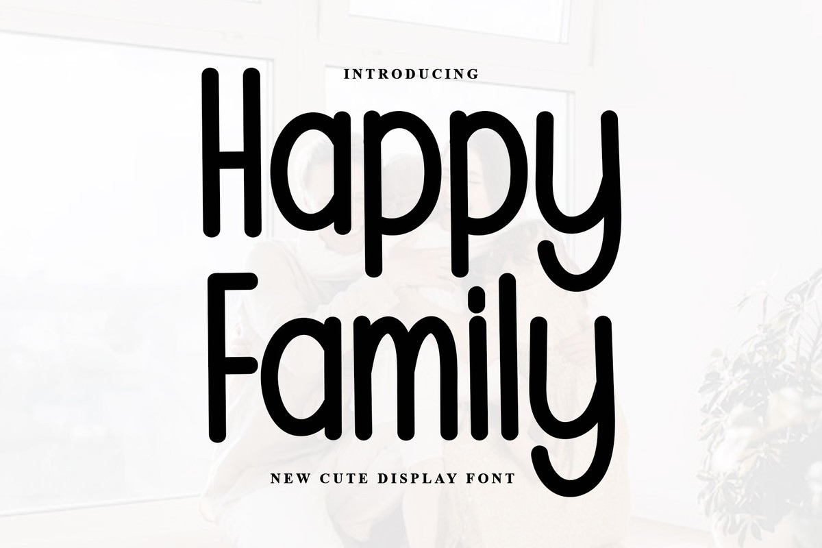 Шрифт Happy Family