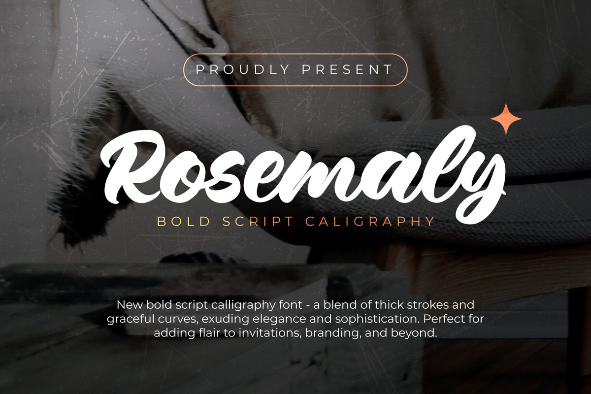 Шрифт Rosemaly