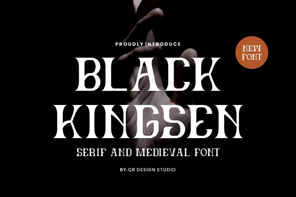 Шрифт Black Kingsen