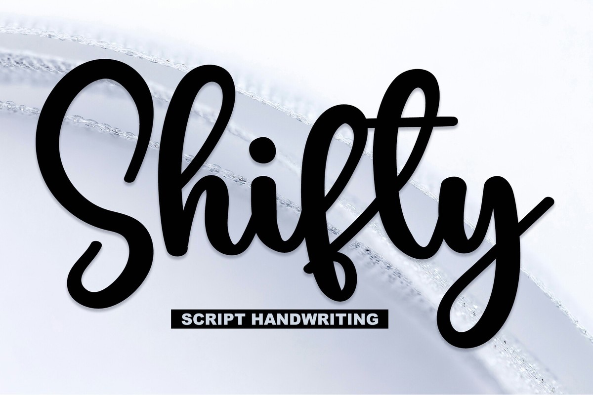 Шрифт Shifty