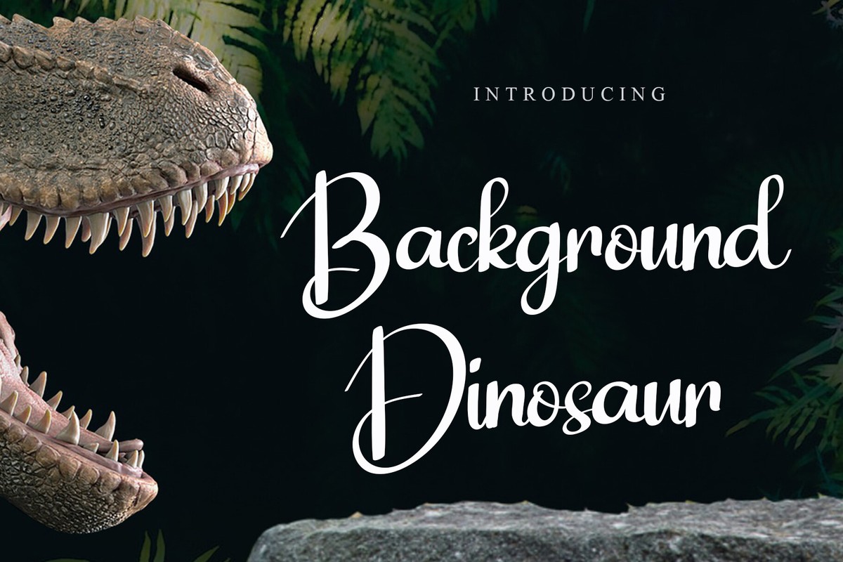 Background Dinosaur