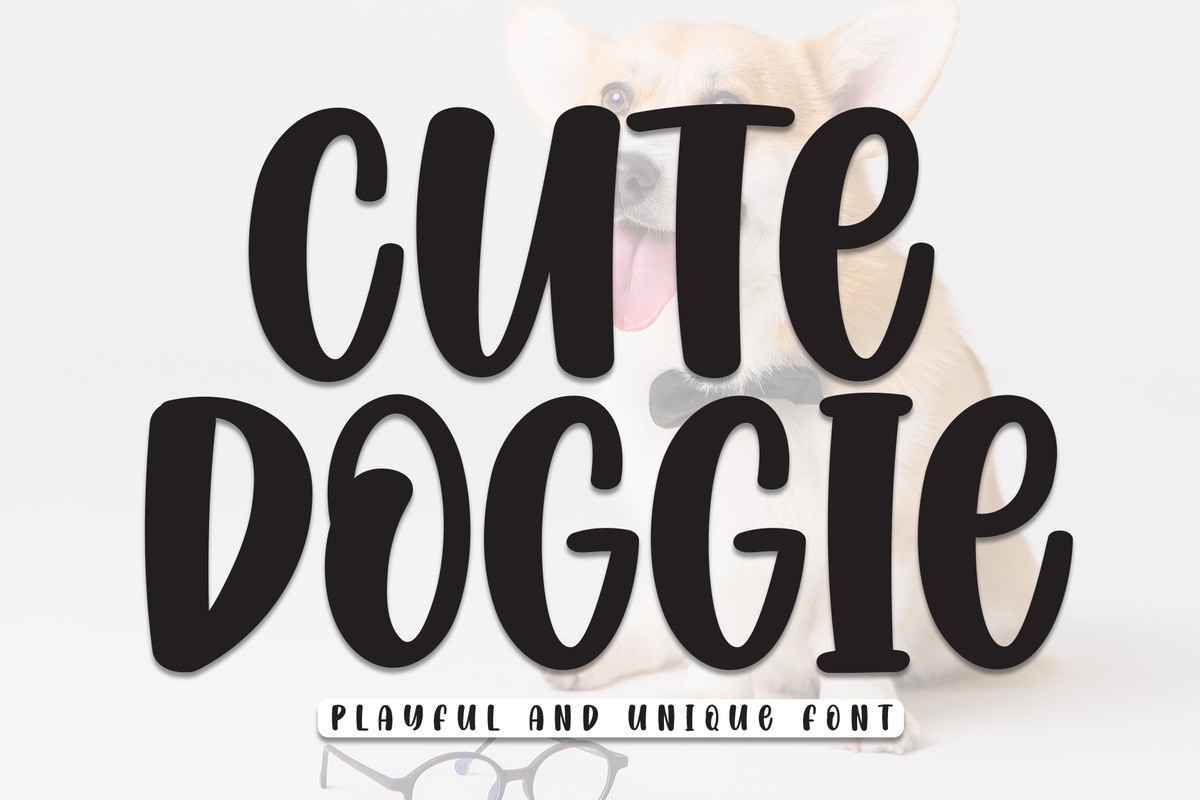 Шрифт Cute Doggie
