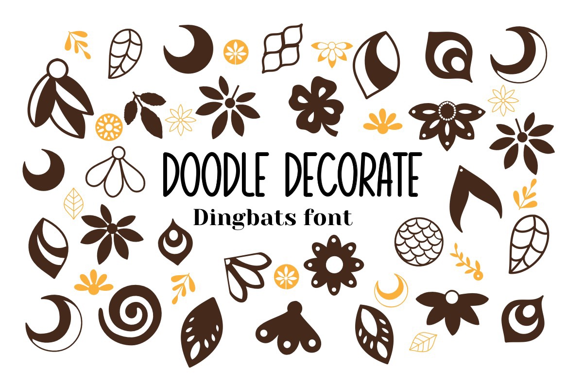 Шрифт Doodle Decorate