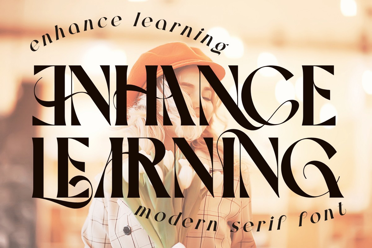 Шрифт Enhance Learning