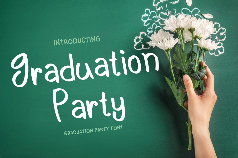 Шрифт Graduation Party