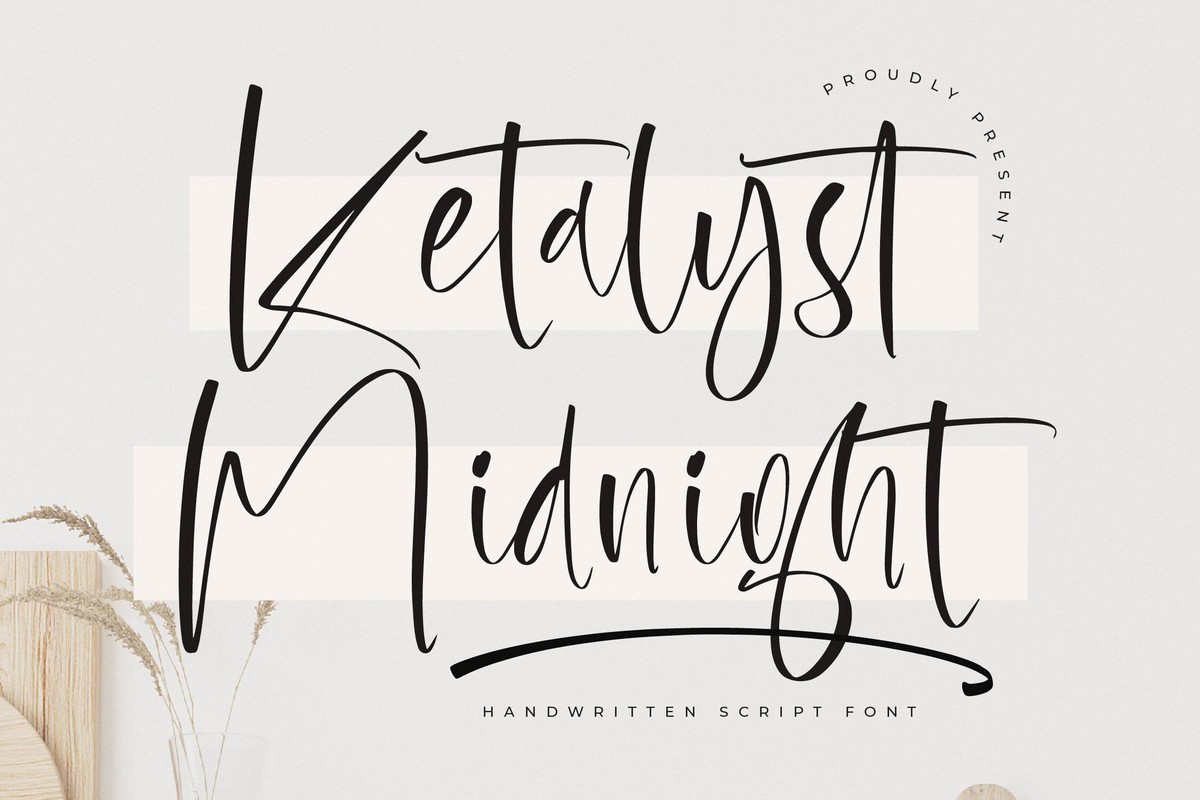 Шрифт Ketalyst Midnight