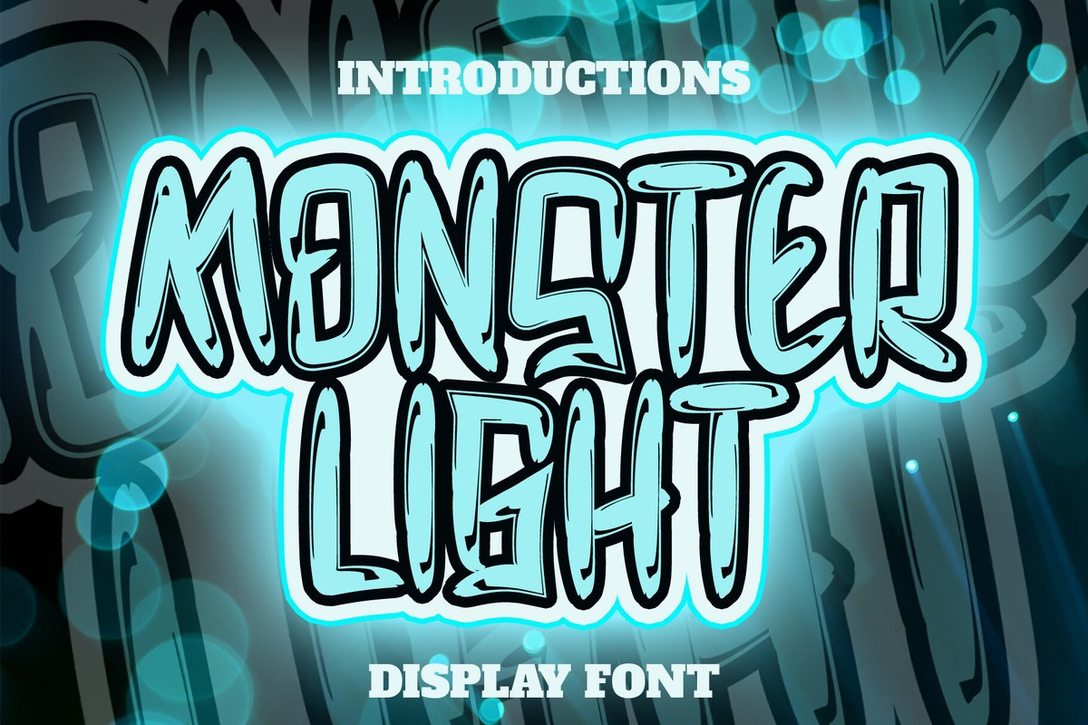 Шрифт Monsterlight