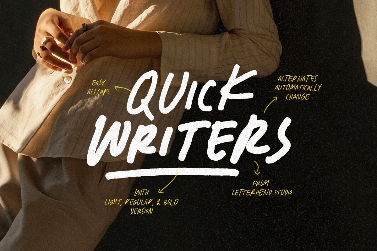 Шрифт Quick Writers