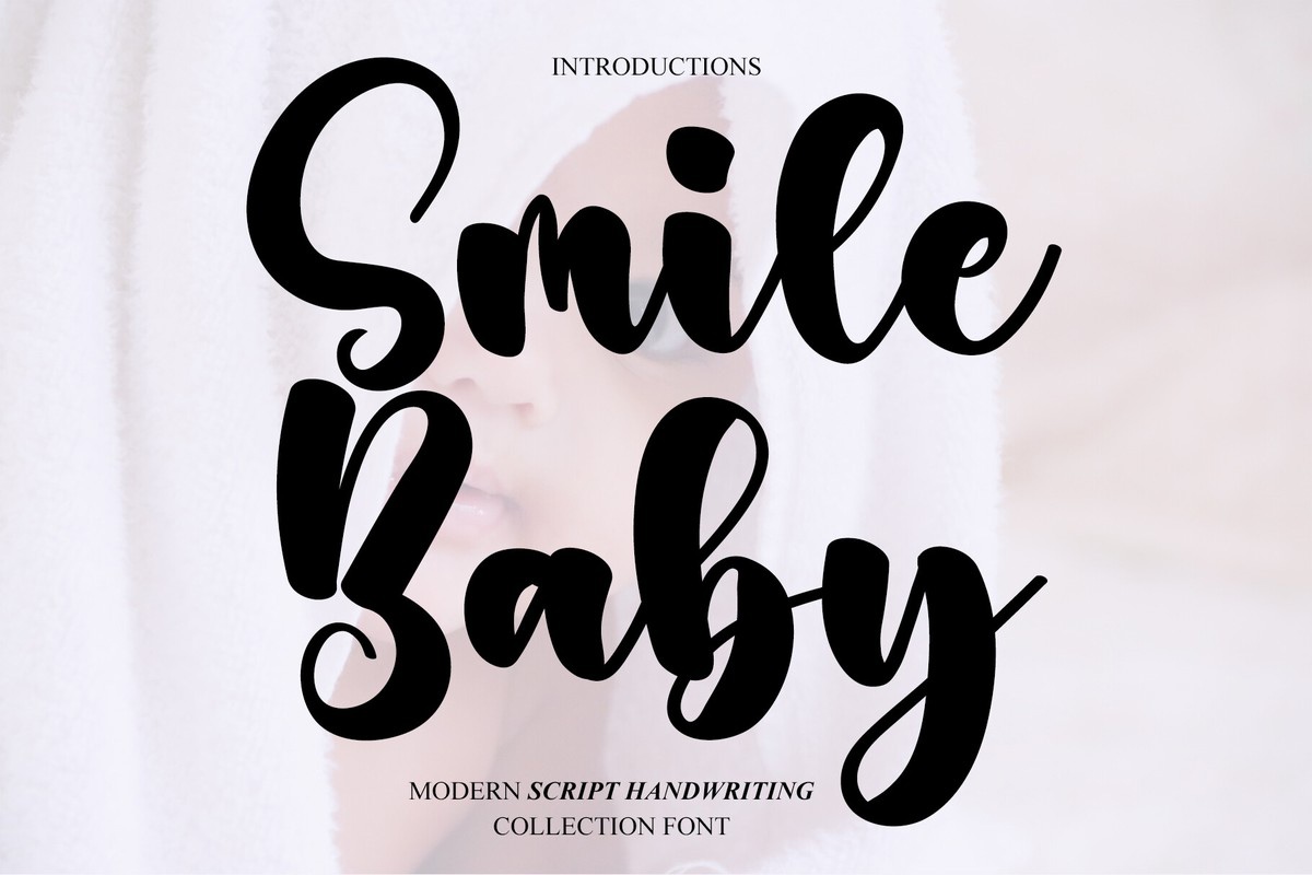 Шрифт Smile Baby