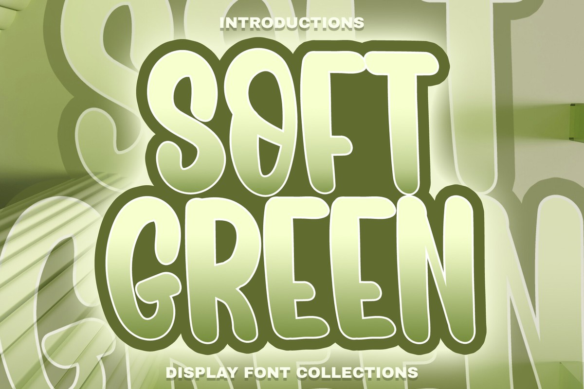 Шрифт Soft Green