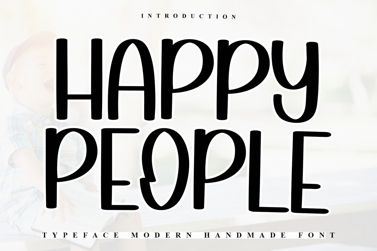 Шрифт Happy People