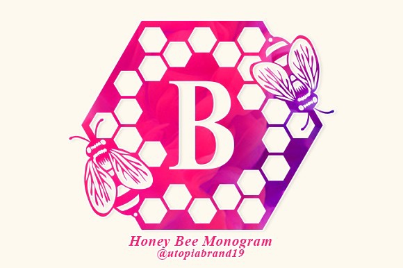 Шрифт Honey Bee Monogram